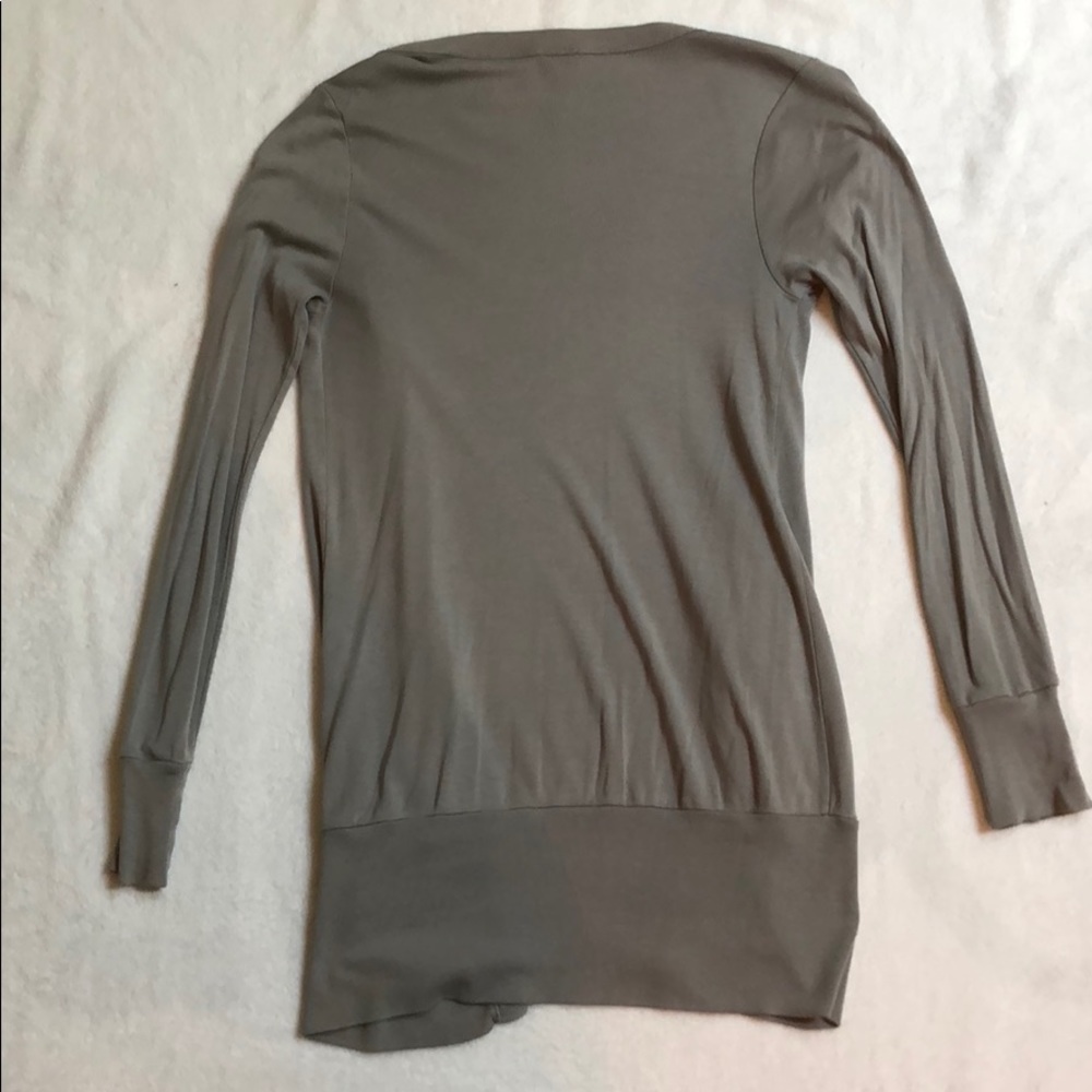 Splendid Basic Grey Button Down Cardigan - image 4